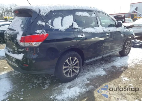2016 Nissan Pathfinder Platinum/S/Sl/Sv z USA, uszkodzony, nr VIN 5N1AR2MM5GC656024